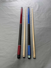 Cơ bida lỗ Crown cues Mộc ( tặng kèm 9 món phụ kiện và sách bida cơ bản ) ( độc quyền tại CÒ BILLIARD )