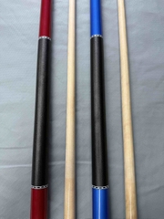 Cơ bida lỗ Crown cues Mộc ( tặng kèm 9 món phụ kiện và sách bida cơ bản ) ( độc quyền tại CÒ BILLIARD )