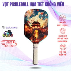 Vợt Pickleball Họa Tiết Không Viền