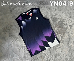 Áo cầu lông Yonex sát nách nam YN0419 - Tím