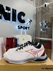 Giày cầu lông Mizuno Wave Fang 2 - Trắng Đỏ
