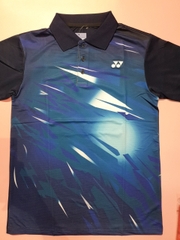 Áo Cầu Lông Yonex Có Cổ LT02 - Xanh Đen