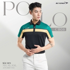Áo Polo Beyono CB08 đen