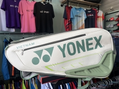 Túi Cầu Lông Yonex BA02326EX Trắng Xanh - Gia Công