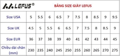 Giày Cầu Lông Lefus L019 - Trắng