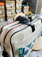 Túi Cầu Lông Yonex 239BT003U Trắng Kẻ Xanh - Gia Công