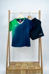 Áo cầu lông Yonex TE VT012 - Xanh Hồng