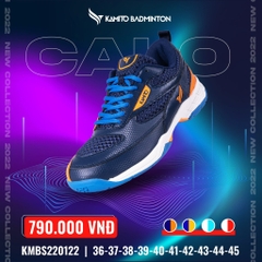 Giày Cầu Lông Kamito Calo - Xanh Than Cam