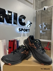 Giày Cầu Lông Mizuno Wave Fang 2- Đen Cam