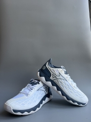Giày Mizuno Tenis Wave Enforce Tour AC Trắng xanh
