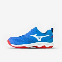 Giày Cầu Lông Mizuno Dynablitz- Xanh Trắng Đỏ