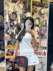 Áo cầu lông Yonex YN0412 - Trắng Cam