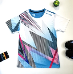 Áo Cầu Lông Yonex TL07 - Trắng Xanh