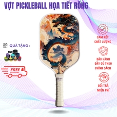 Vợt Pickleball Họa Tiết Rồng