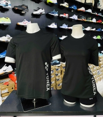 Áo Yonex Runaway 2 3089 logo dọc đen