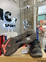 Giày Cầu Lông Mizuno Wave Fang 2- Đen Cam