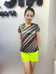 Áo Cầu Lông Yonex C19 - Đen Xám
