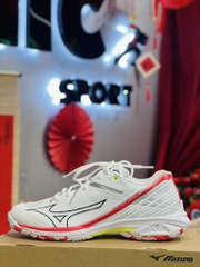 Giày Cầu Lông Mizuno Wave Claw 3- Trắng Đỏ