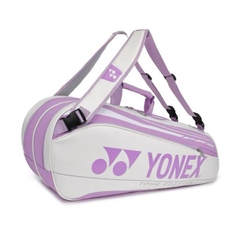Túi Cầu Lông Yonex BA62026EX - Trắng Tím - Gia Công