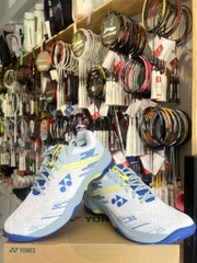 Giày cầu lông Yonex Cascade Accel - Trắng Xanh
