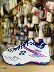 Giày cầu lông Yonex SHB Cascade Accel Mid - Trắng Tím