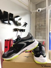 Giày cầu lông Mizuno Wave Claw Neo 3 - Đen Tím Chuối