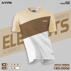 Áo Hyfa Zephyr 2025 nâu nhạt