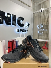 Giày Cầu Lông Mizuno Wave Fang 2- Đen Cam