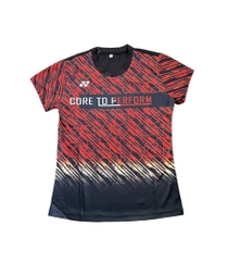 Áo Cầu Lông Yonex T09 - Đỏ Đen