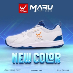 Giày Wika Maru trắng navy