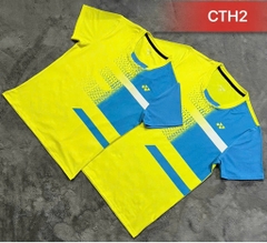 Áo Cầu Lông Yonex CTH2 Vàng-Xanh Biển