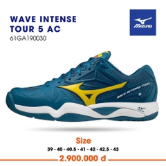 Giày Mizuno Tenis Wave Intense Tour 5 AC Xanh vàng
