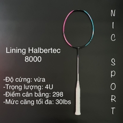 Vợt Cầu Lông Lining Halbertec 8000 Chính hãng (Công ty)