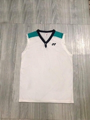 Áo Cầu Lông Yonex Có Cổ CT001 - Đỏ/Trắng