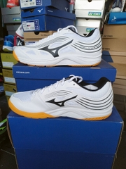 Giày Cầu Lông Mizuno Cyclone Speed 3- Trắng Đen