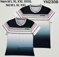 Áo Cầu Lông Yonex YN2308 - Trắng Đen