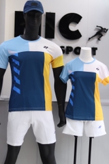 Áo Cầu Lông Yonex - Trắng Vàng Xanh