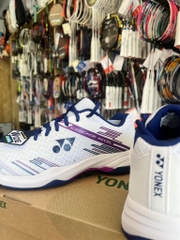 Giày cầu lông Yonex SHB Cascade Accel Mid - Trắng Tím