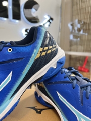 Giày Mizuno Wave Claw 3 - Xanh Trắng