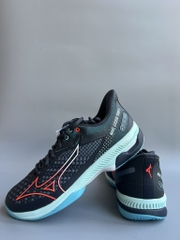 Giày Tenis Mizuno ET 5AC đen xanh
