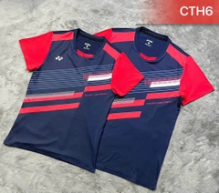 Áo Cầu Lông Yonex CTH6 Đỏ - Xanh Đen