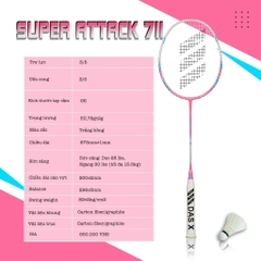 Vợt cầu lông Das X Super Attack 711