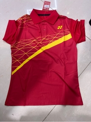 Áo Cầu Lông Yonex Có Cổ TL02 - Đỏ