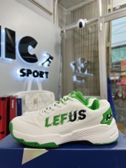 Giày Pickleball Lefus L025 - Trắng Xanh Lá