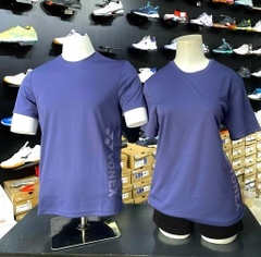 Áo Yonex Runaway 2 3089 logo dọc xanh đen