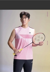 Áo Cầu Lông Yonex Sát Nách LR - Hồng