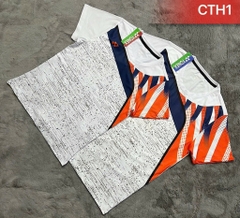 Áo Cầu Lông Yonex CTH1 - Xám Cam