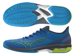 Giày Tenis Mizuno WET5AC xanh vàng chanh