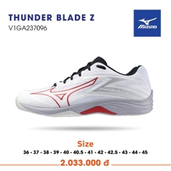 Giày cầu lông Mizuno Thunder Blade Z - Trắng Đỏ