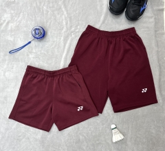 Quần đùi Thể Thao Yonex - Đỏ Đô